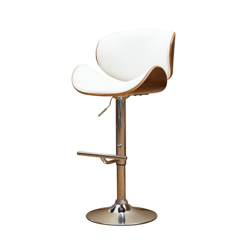 Oliver Bissett Adjustable Height Swivel Bar Stool & Reviews